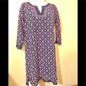 Gretchen Scott resort wear dress XS Navy Pink